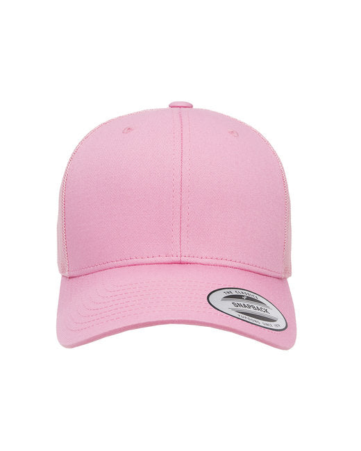 Classics Adult Retro Trucker Cap Embroidered Text Logo