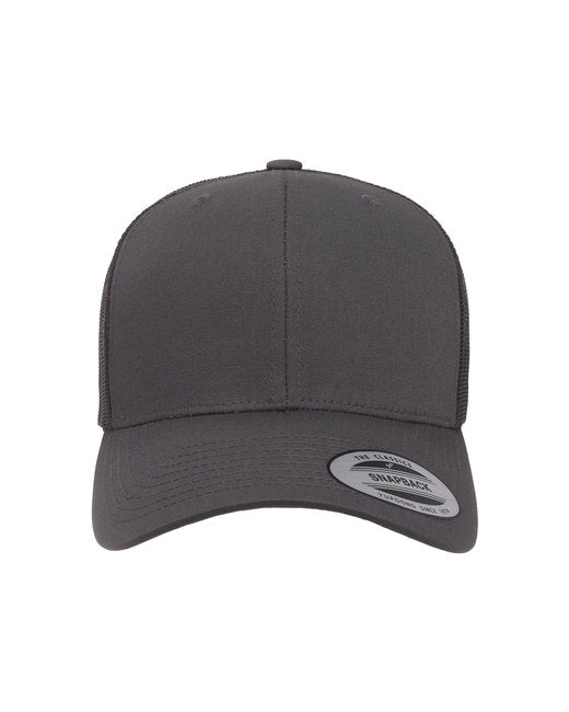 Classics Adult Retro Trucker Cap Embroidered Text Logo