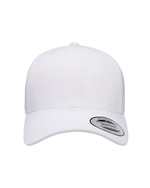 Classics Adult Retro Trucker Cap Embroidered Text Logo