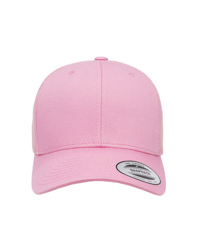 Classics Adult Retro Trucker Cap Embroidered Text Logo