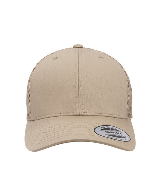 Classics Adult Retro Trucker Cap Embroidered Text Logo
