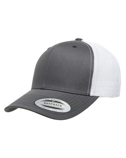 Classics Adult Retro Trucker Cap Embroidered Text Logo