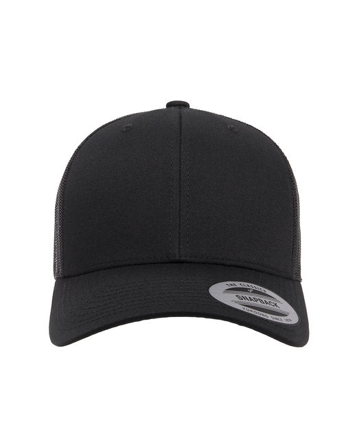 Classics Adult Retro Trucker Cap Embroidered Text Logo
