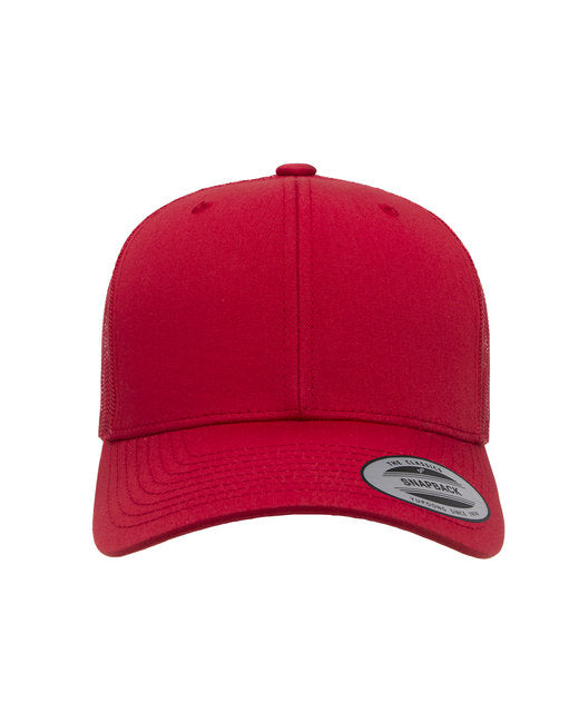 Classics Adult Retro Trucker Cap Embroidered Text Logo