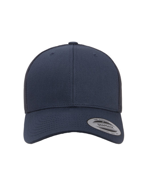 Classics Adult Retro Trucker Cap Embroidered Text Logo