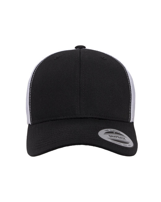 Classics Adult Retro Trucker Cap Embroidered Text Logo