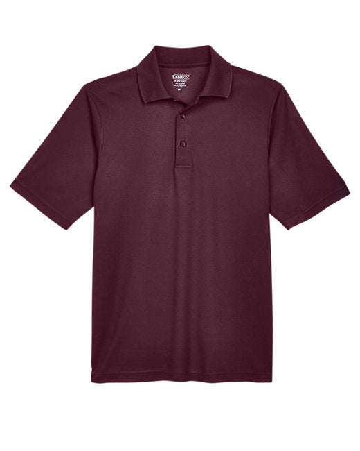 CORE365 Men's Origin Performance Piqué Polo Embroidered